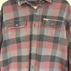 Orvis Heavy Weight Double Pocket Button Flannel Shirt S-Lge